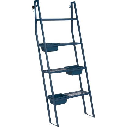 Fioriera in acciaio Blu