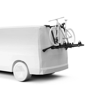 Portabici posteriore per auto WonderWay 2 bici nero