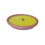Candela antizanzare t.b.t. in ciotola di terracotta con cera gialla.