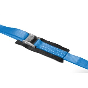 Cinghia LUX per secchio (2 m) con anelli blu regolabili e fibbia in metallo.