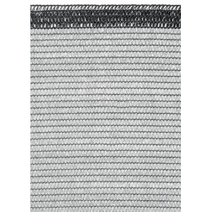 Dettaglio di un telo ombreggiante t.b.t. grigio.