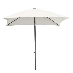 Ombrellone a braccio t.b.t., color crema, per giardino o terrazza.