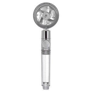 Doccetta t.b.t. in cromo/plastica con turbina