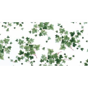 Tovaglia con motivo edera, ideale per tavolo da pranzo o da giardino.