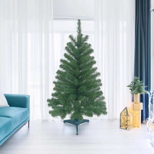 Albero di Natale artificiale Colorado in PVC verde H 180 x Ø 100 cm