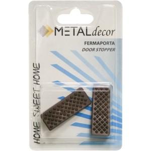 t.b.t. Fermaporta, marrone, confezione da 2