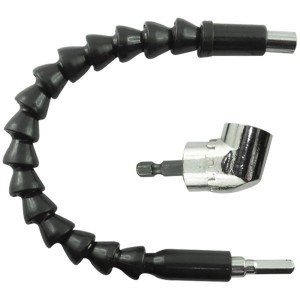 Prolunga flessibile e attacco angolare per avvitatori, accessori per trapani.