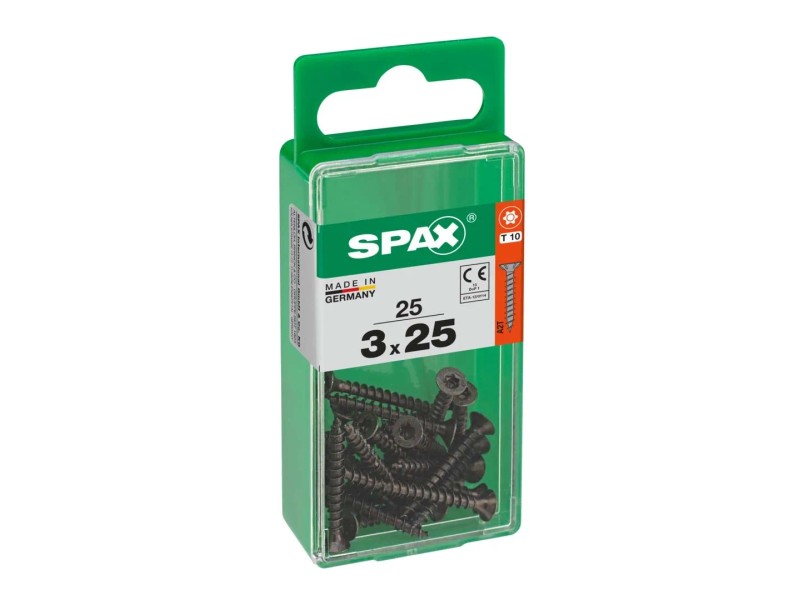 Spax T-star Plus Con Viti A Testa Piatta, Dotato Di Filettatura A2, 4 - Foto 8