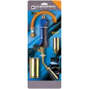 Set saldatore Kemper con tubo e adattatore per cartucce per saldatura.