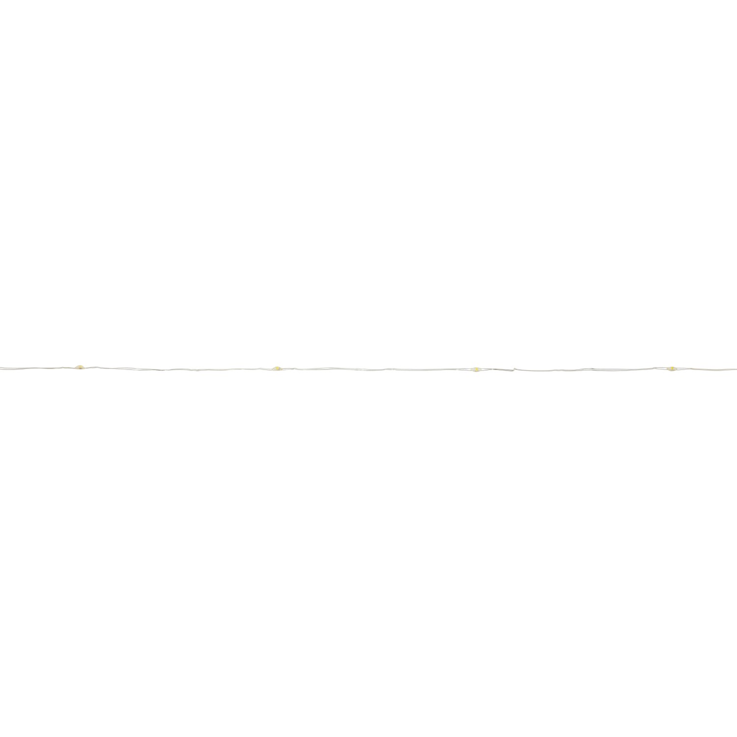 Catena luminosa solare Longo, 11,9 m, con LED bianco caldo per esterni.