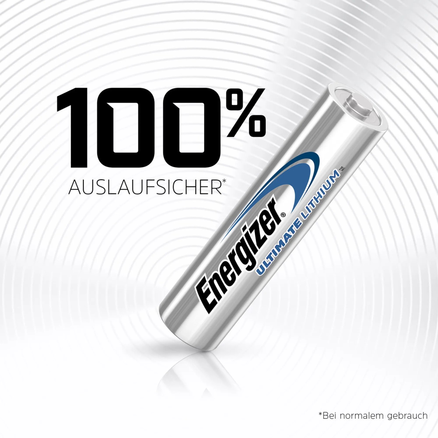 Batteria Energizer Ultimate Lithium AAA, confezione da 4, a prova di perdita.