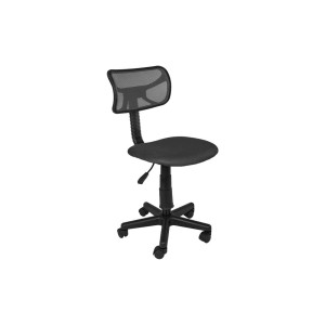 Sedia gaming t.b.t nera con schienale in rete e rotelle.