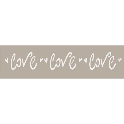 Stencil decorativi Mini Borders To-Do Love n.666 5x25 cm