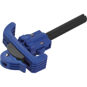 Morsetto LUX Comfort, blu, per fissare pezzi su tavoli da lavoro e banchi.