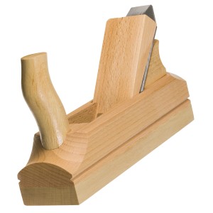 Pialla doppia LUX Classic 48 mm in legno di faggio con lama in acciaio per piallatura precisa.