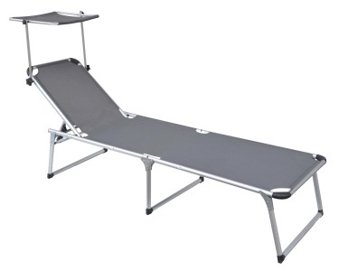 Brandina gambe in alluminio e textilene grigio acquista da OBI