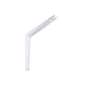 Reggimensola in alluminio 200x250 mm bianco opaco