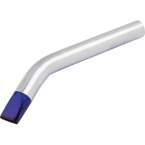 Punta per saldatore LUX, 150W, a scalpello e curva, per accessori per saldatore.