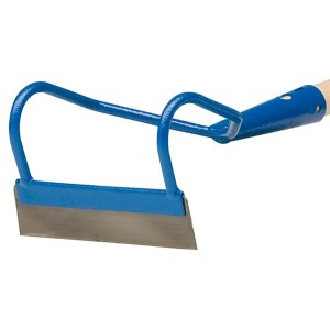 Zappa da giardino t.b.t. blu per la lavorazione del terreno.