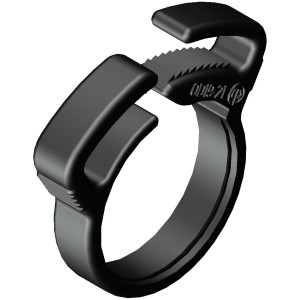 Fascetta stringitubo nera t.b.t. Microirrigazione per irrigazione.