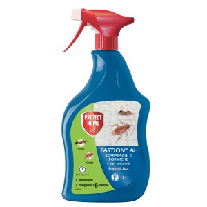 Spray insetticida contro scarafaggi, formiche e altri insetti striscianti.