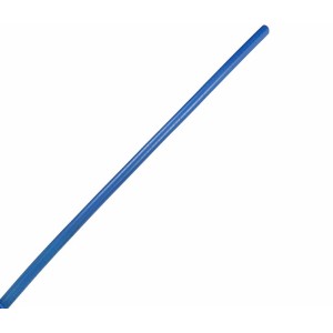 Manico blu t.b.t. per attrezzi da giardinaggio per la lavorazione del terreno.