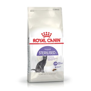 Royal Canin Sterilised cibo secco per gatti sterilizzati, confezione da 2 kg.