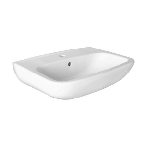 Lavabo in ceramica bianco t.b.t., vista dall'alto.