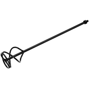 Agitatore per malta LUX, Ø 105 mm, 800 W, per miscelatori con filettatura M14, ideale per colla per piastrelle e malta premiscelata.