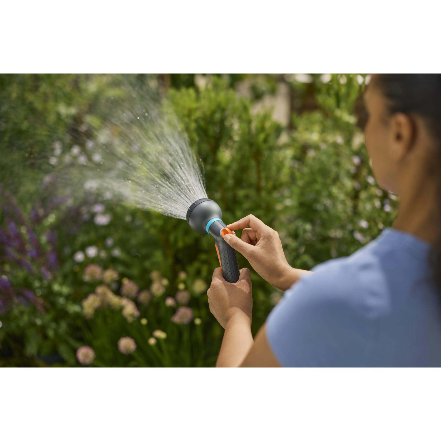 Lancia irrigazione Gardena Classic getto a doccia_10