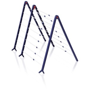 Leifheit Stendibiancheria da vasca Pegasus V Duo, uno stendino per la vasca da bagno.