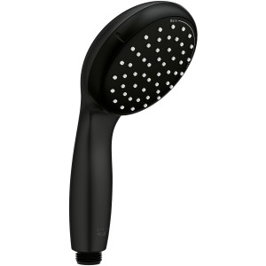 Soffione doccia Grohe QuickFix Vitalio Start 100, nero, con 2 getti.