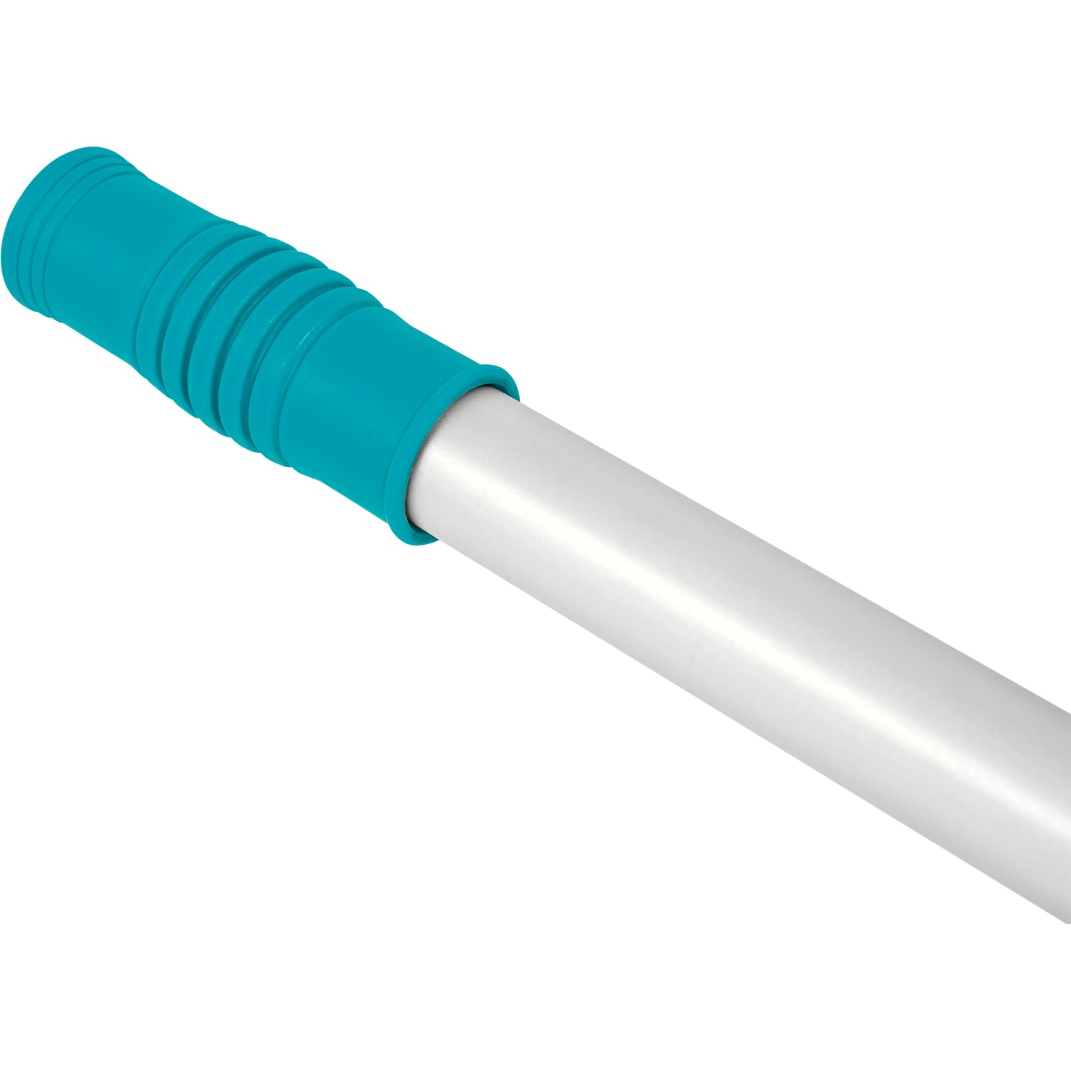 Asta telescopica per piscina Bestway, 360 cm, con manico blu per retini e accessori piscina.