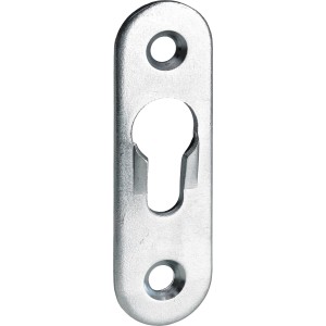 Hettich Gancio per pensile, 62x19 mm, acciaio zincato, per viti a testa svasata, 2 pezzi.