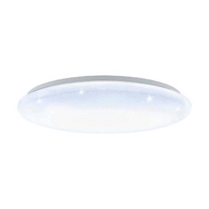 Plafoniera LED moderna t.b.t. con luce soffusa e design semplice.