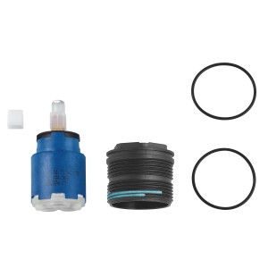 Cartuccia Grohe 35 mm con guarnizioni per miscelatori monocomando.