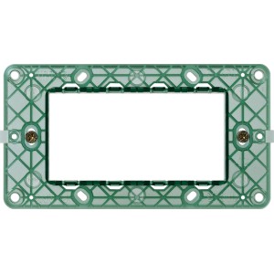 Copertura verde t.b.t. per interruttori e prese.