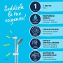 Set asta doccia Grohe QuickFix Vitalio Joy 110 Mono Chrome con doccetta e flessibile.