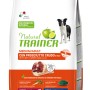 Natural Trainer cibo secco per cani, Medium/Adult con prosciutto e riso, 3kg.
