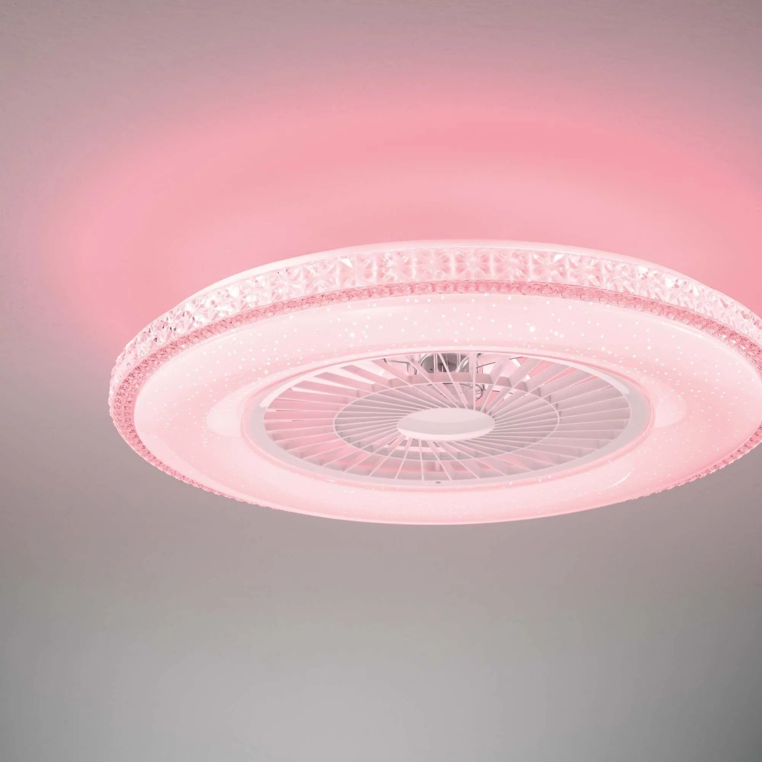 Plafoniera LED ventilatore Borea 46W 5500LM CCT dimm 59,5x15,5 cm bianco_5