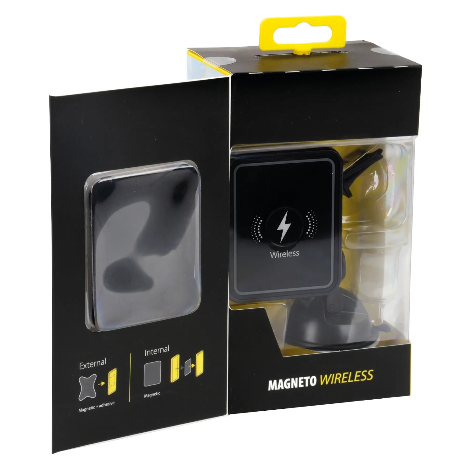 t.b.t. Caricatore wireless Magneto per auto, confezione.