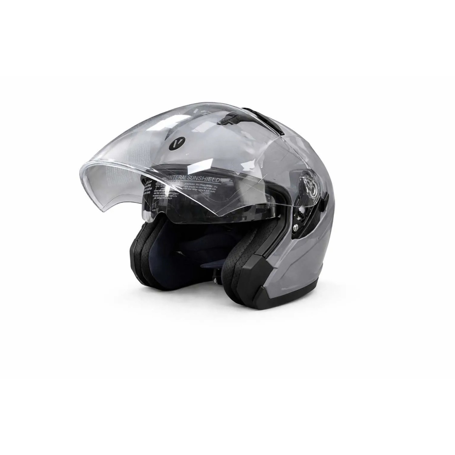 Casco moto UrbanRide grigio tg XL 61 cm_3