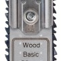 Lama per sega Bosch NanoBlade WoodBasic 50 per tagli precisi nel legno.