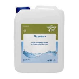 Flocculante Summer fun per sistemi filtraggio piscina sabbia o vetro 5l