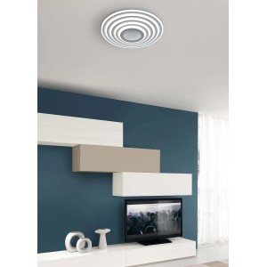 Plafoniera LED Priscilla 4450 lm luce bianca Ø 50 cm
