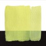 Tonalità giallo-verde chiaro di colore per tessuti t.b.t. su stoffa.