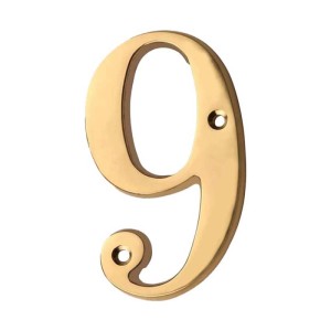Numero civico acciaio 6 e 9