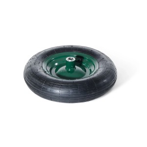 Ruota ricambio per carriola acciaio 100 l