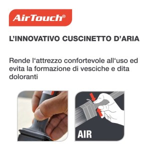 Pennello piatto per pittura Zeroloss Airtouch Objects M
