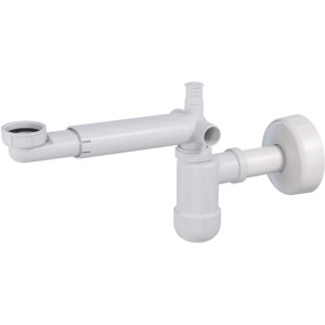 Kit di scarico per lavabo telescopico